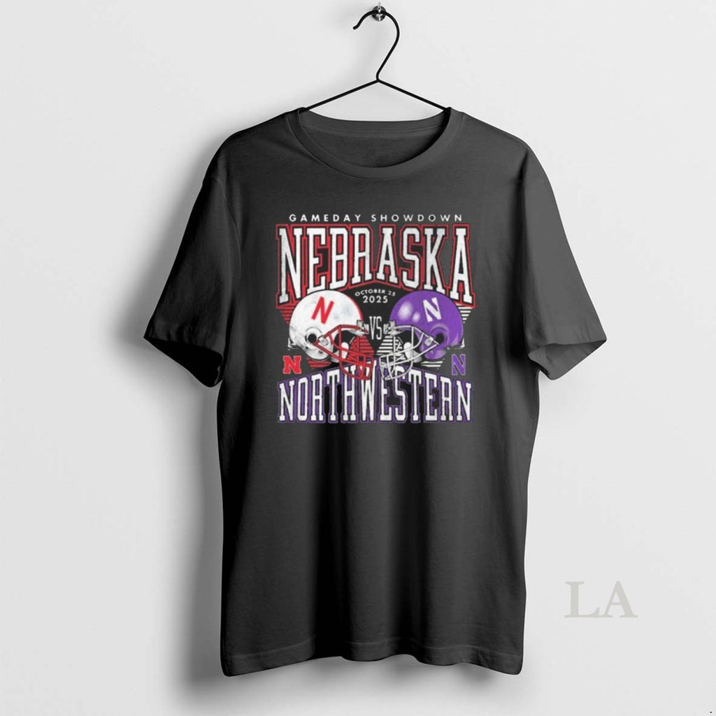 Original Nebraska Cornhuskers Football Vs Northwestern Wildcats Gameday Showdown October 25 2025 Helmet