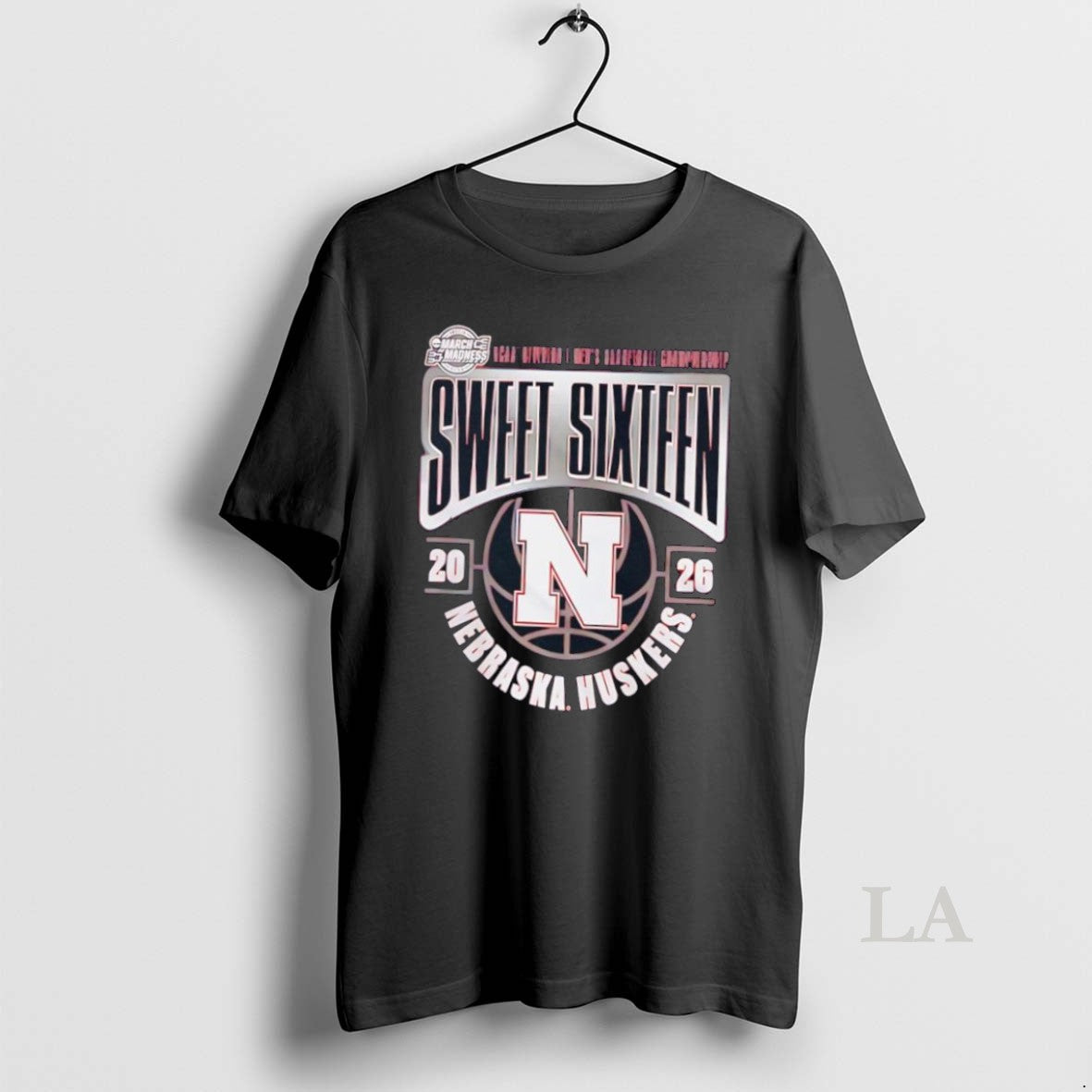 Original Nebraska Huskers Mens Basketball 2026 Ncaa March Madness Logo