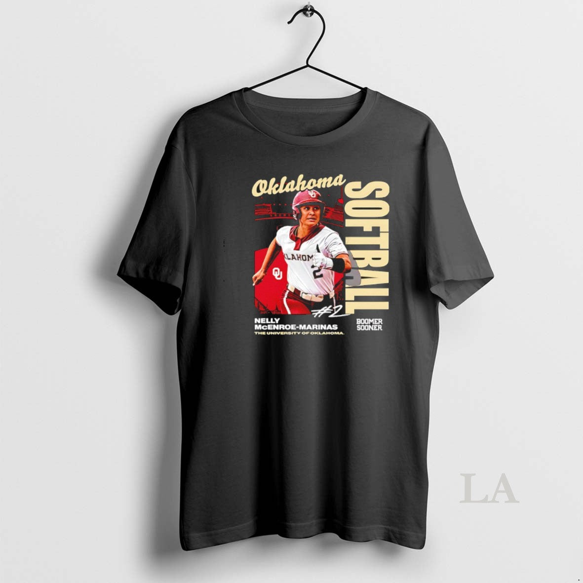 Original Nelly Mcenroe Marinas 2 Oklahoma Sooners Softball Graphic