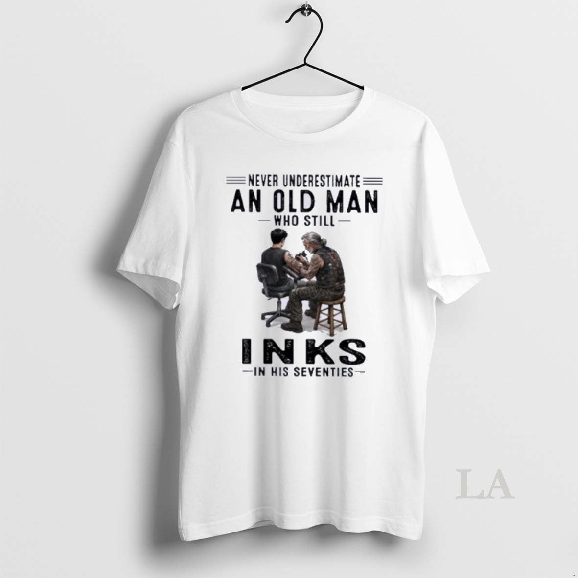 Original Never Underestimate An Old Man Who Still Inks In His Seventies