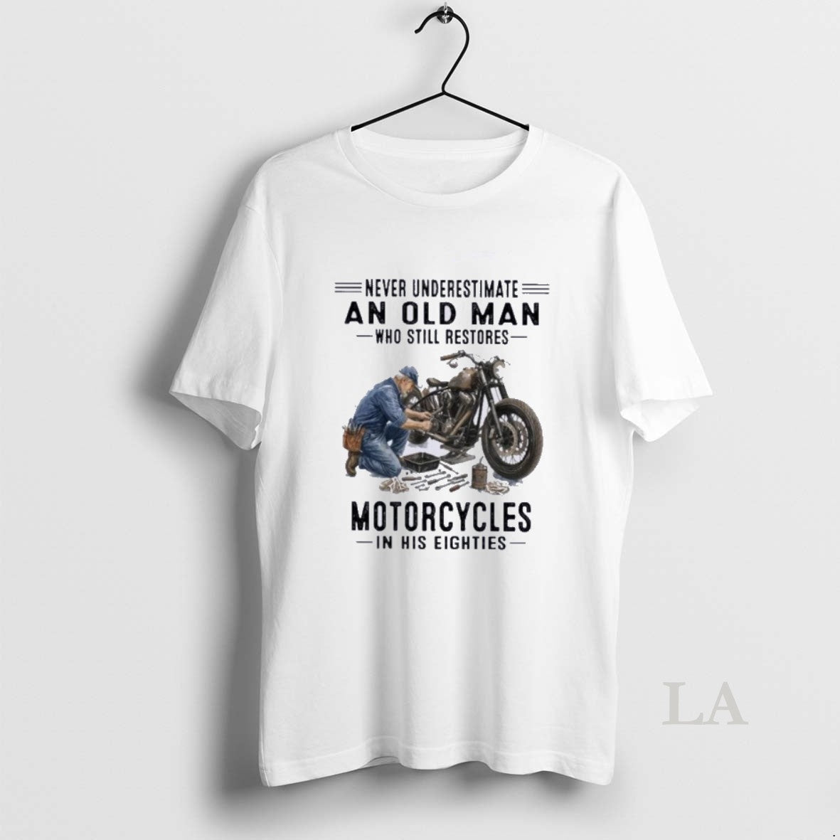 Original Never Underestimate An Old Man Who Still Restores Motorcycles In His Eighties
