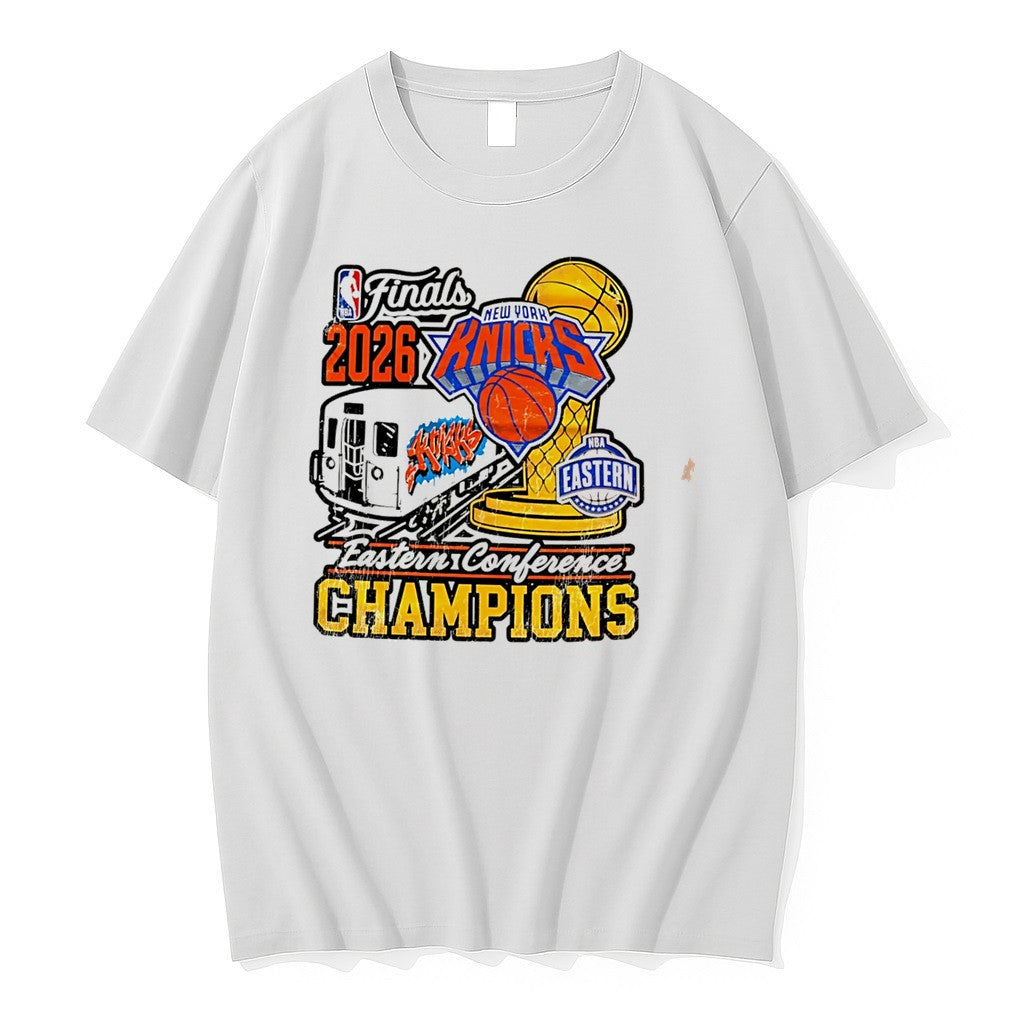 Original New York 2026 Eastern Conference Champions Train Graphic Tee Tshirts