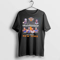 Original New York Knicks The Road To The Championship Runs Through New York Graphic Tee