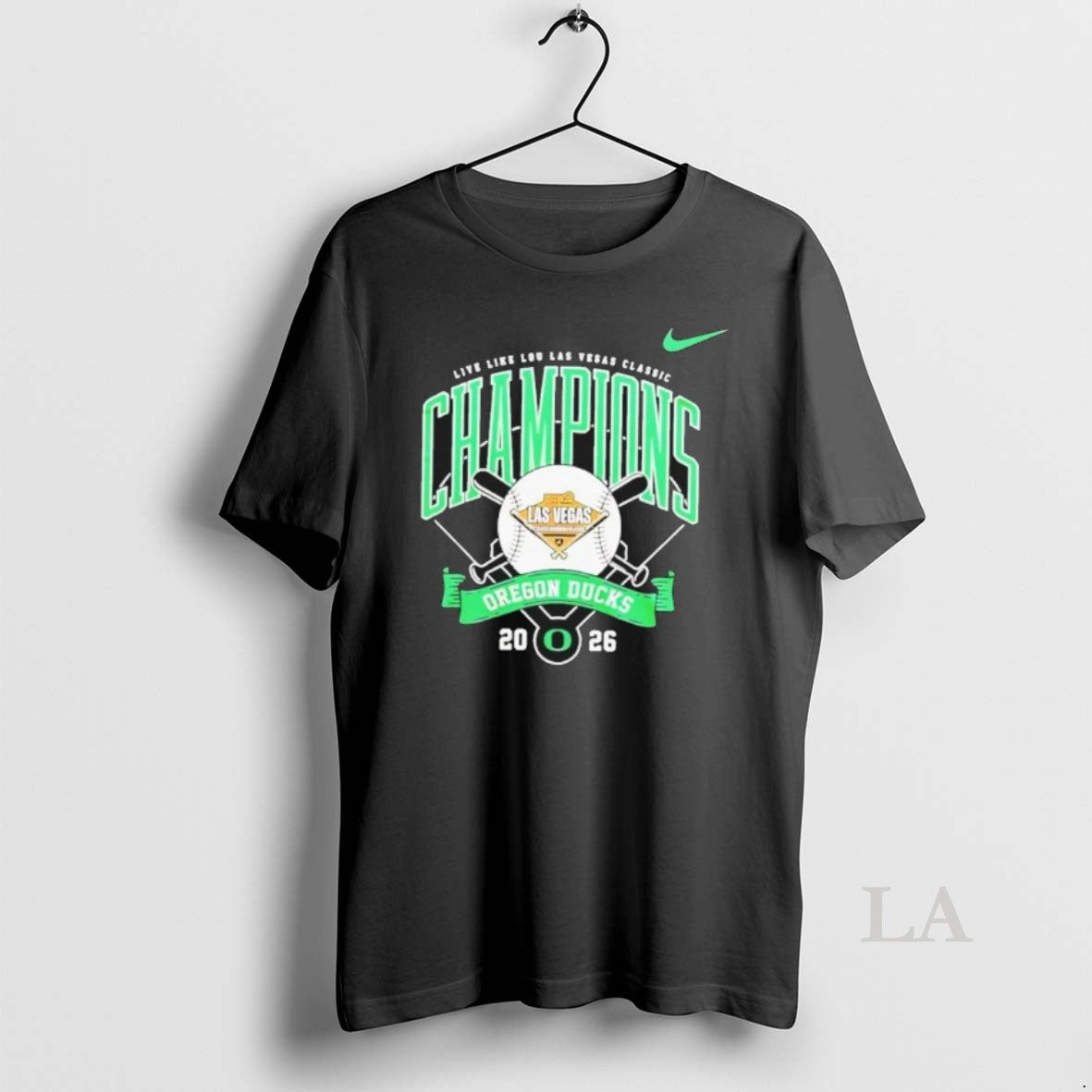 Original Nike Oregon Ducks College Baseball Classic Las Vegas Champions 2026