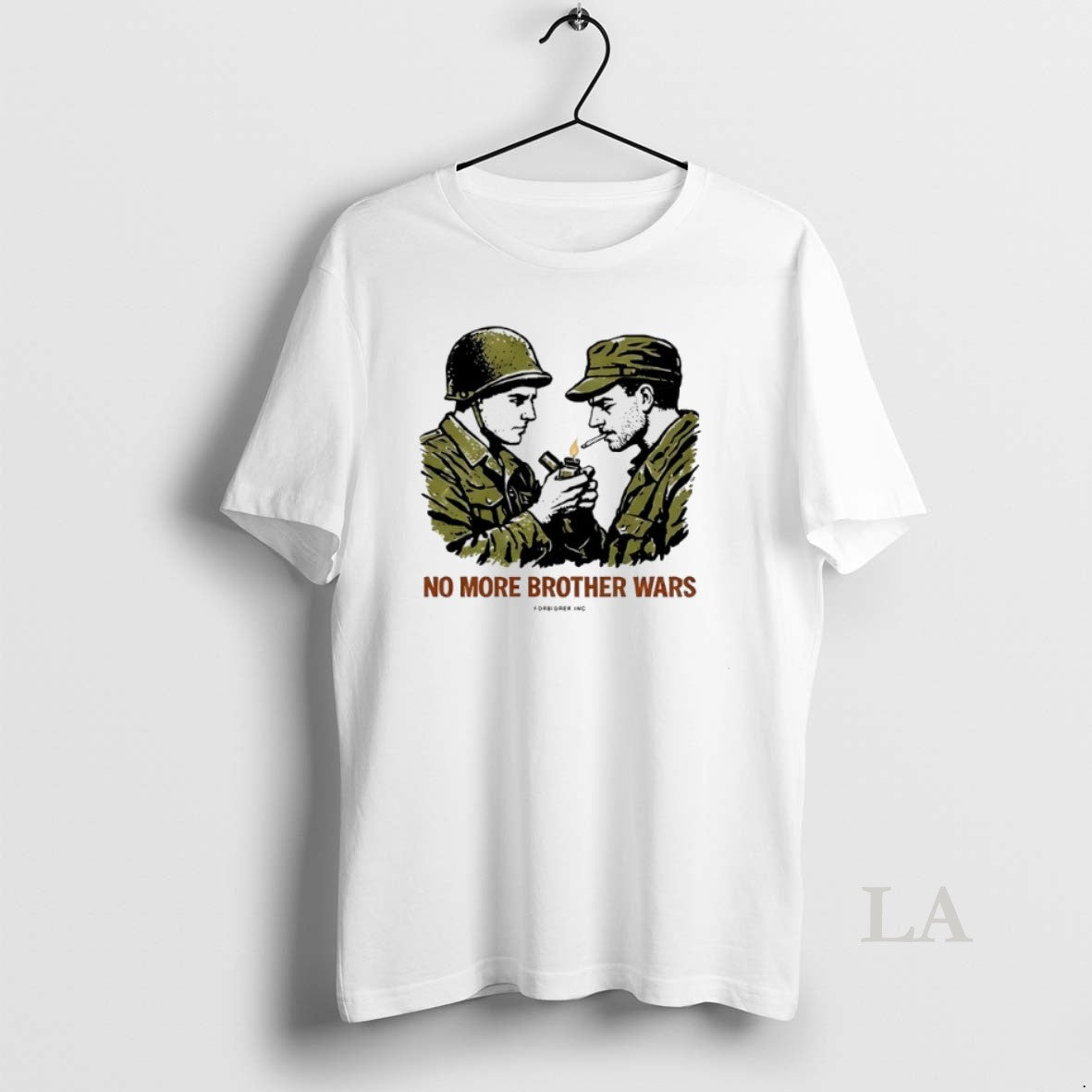 Original No More Brother Wars Graphic