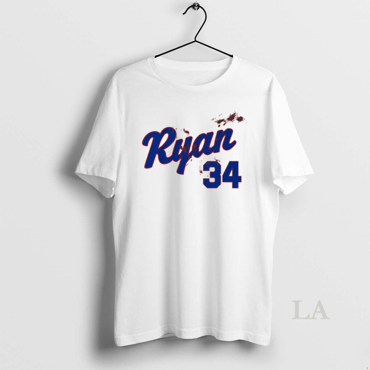 Original Nolan Ryan 34 Bloody Texas Rangers Baseball 2026