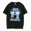 Original North Carolina Tar Heels Snoopy Graphic Tee Tshirts Jpg