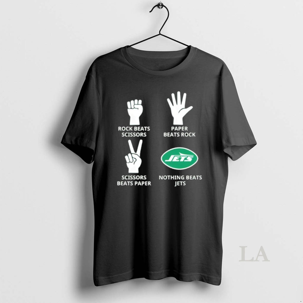 Original Nothing Beats New York Jets Rock Beats Scissors Paper Beats Rock