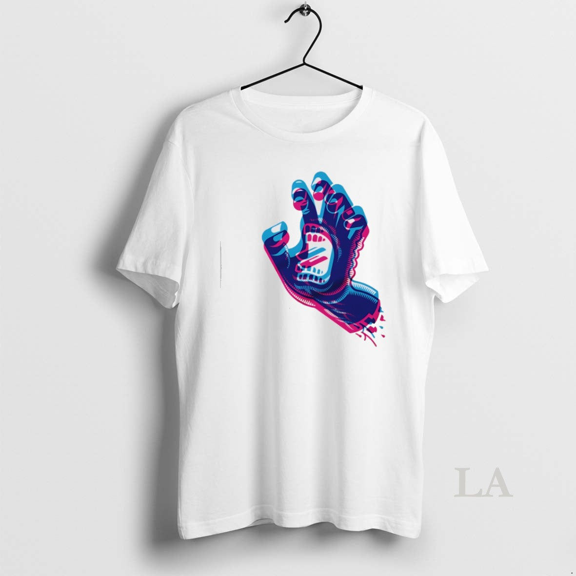 Original Offset Scream Hand Graphic