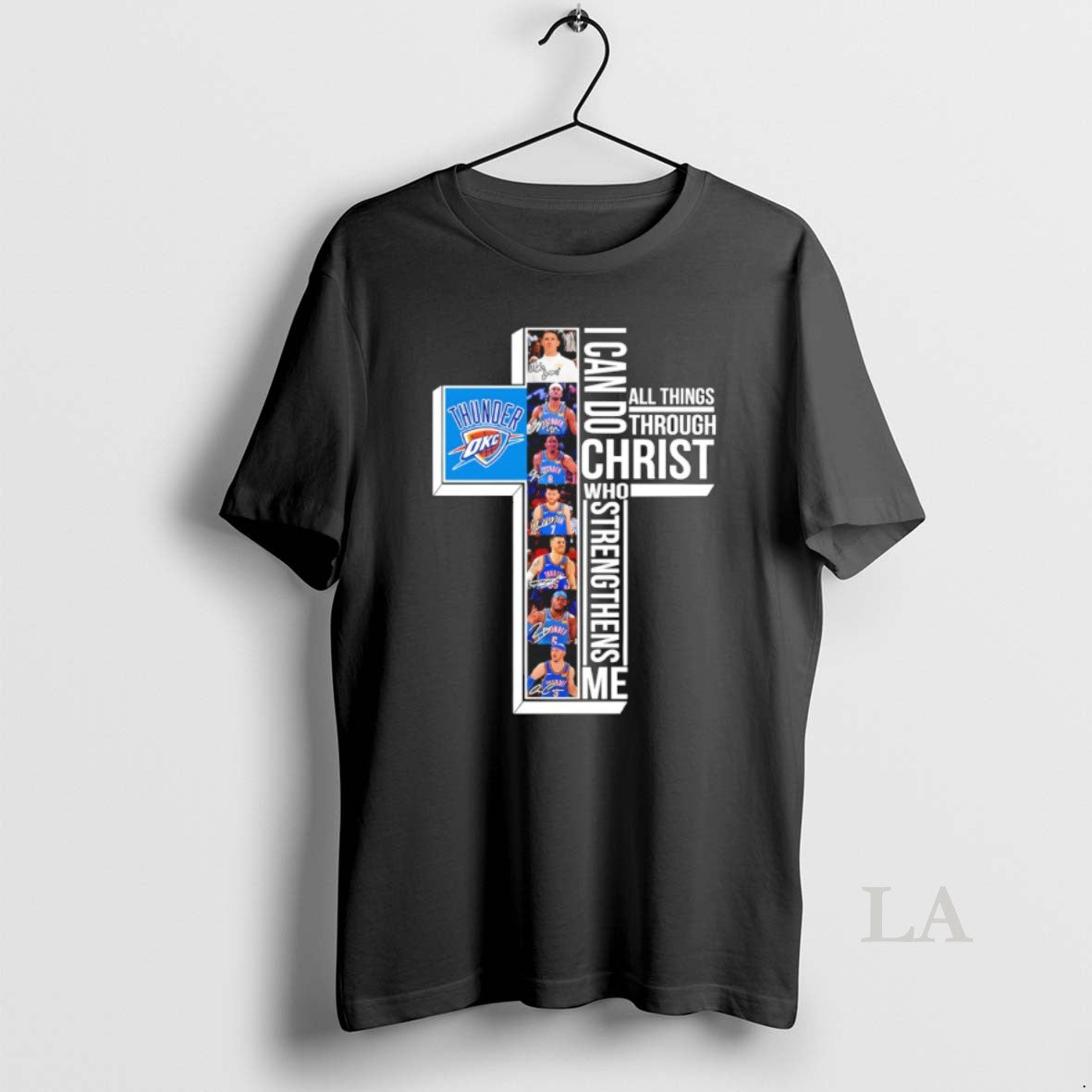 Original Oklahoma City Thunder I Can Do All Things Through Christ Who Strengthens Me