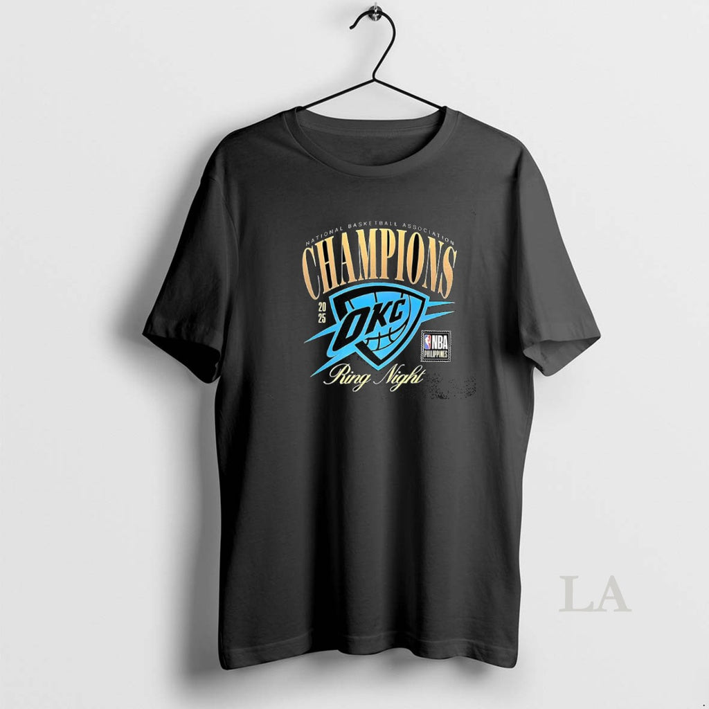 Original Oklahoma City Thunder Nba Champisons 2025 Ring Night