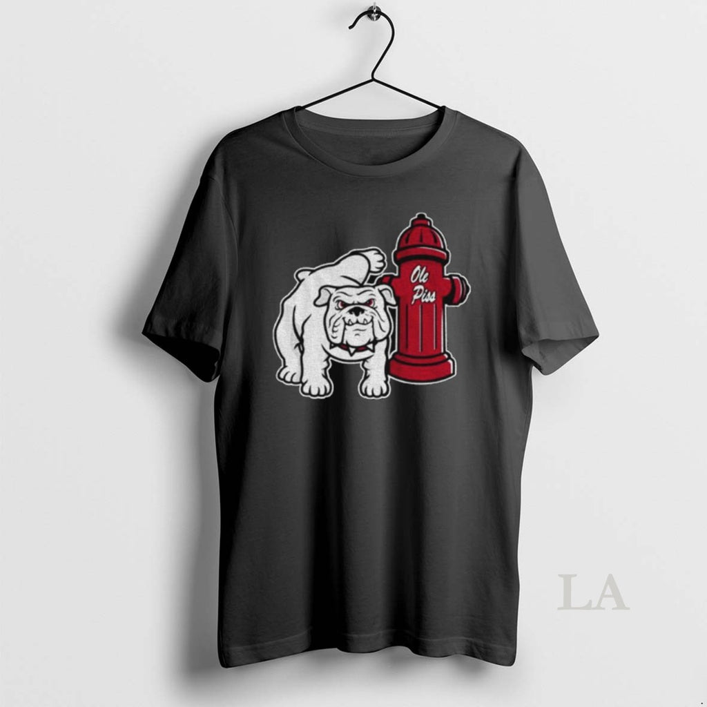 Original Ole Piss Georgia Bulldogs Beat Ole Miss 43 35