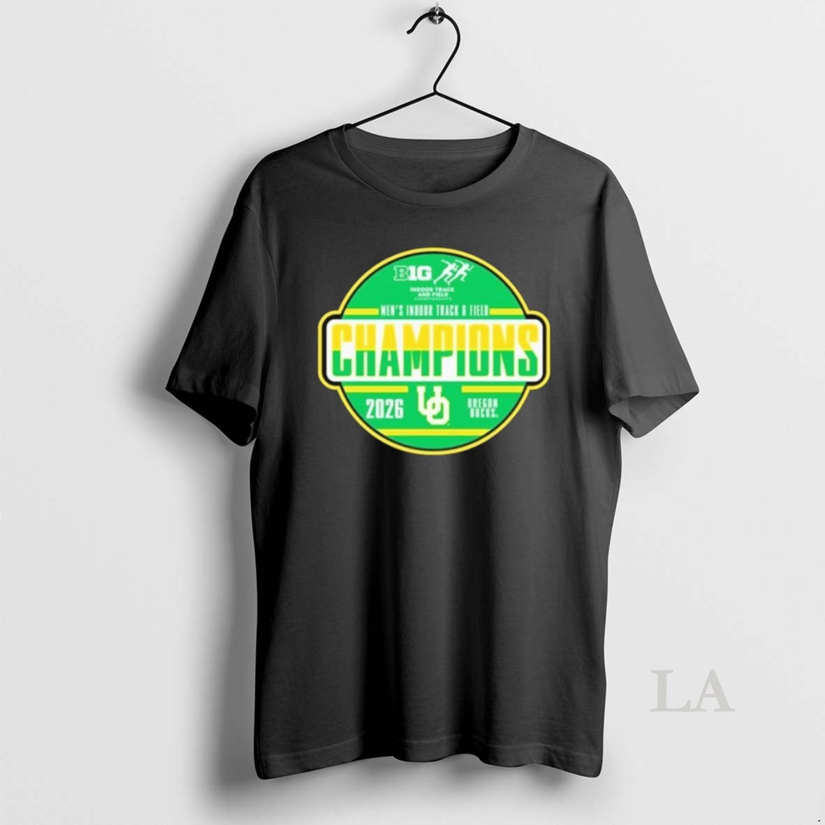 Original Oregon Ducks Big Ten Mens Indoor Track And Field Champions 2026
