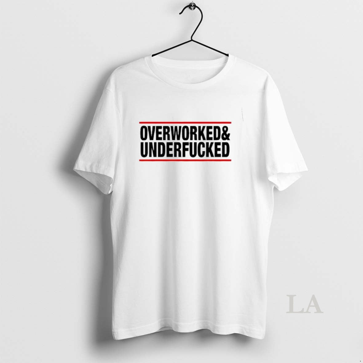 Original Overworked And Underfucked Logo Womens