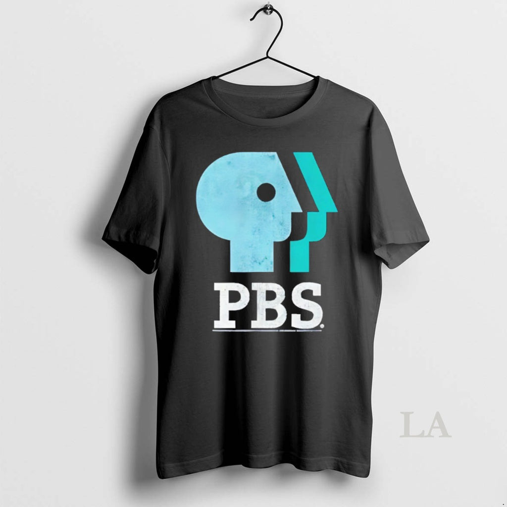Original Pbs Blue Teal And White Logo