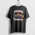 Original Paris Saint Germain Champions 2026 Celebrating Victory Graphic Tee Tshirts