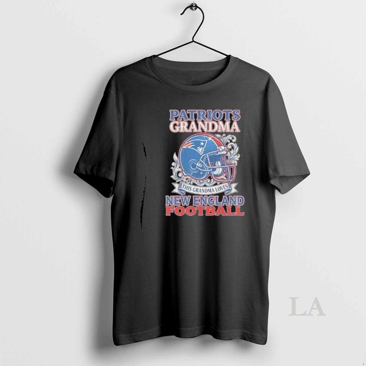 Original Patriots Grandma This Grandma Loves New England Football Helmet