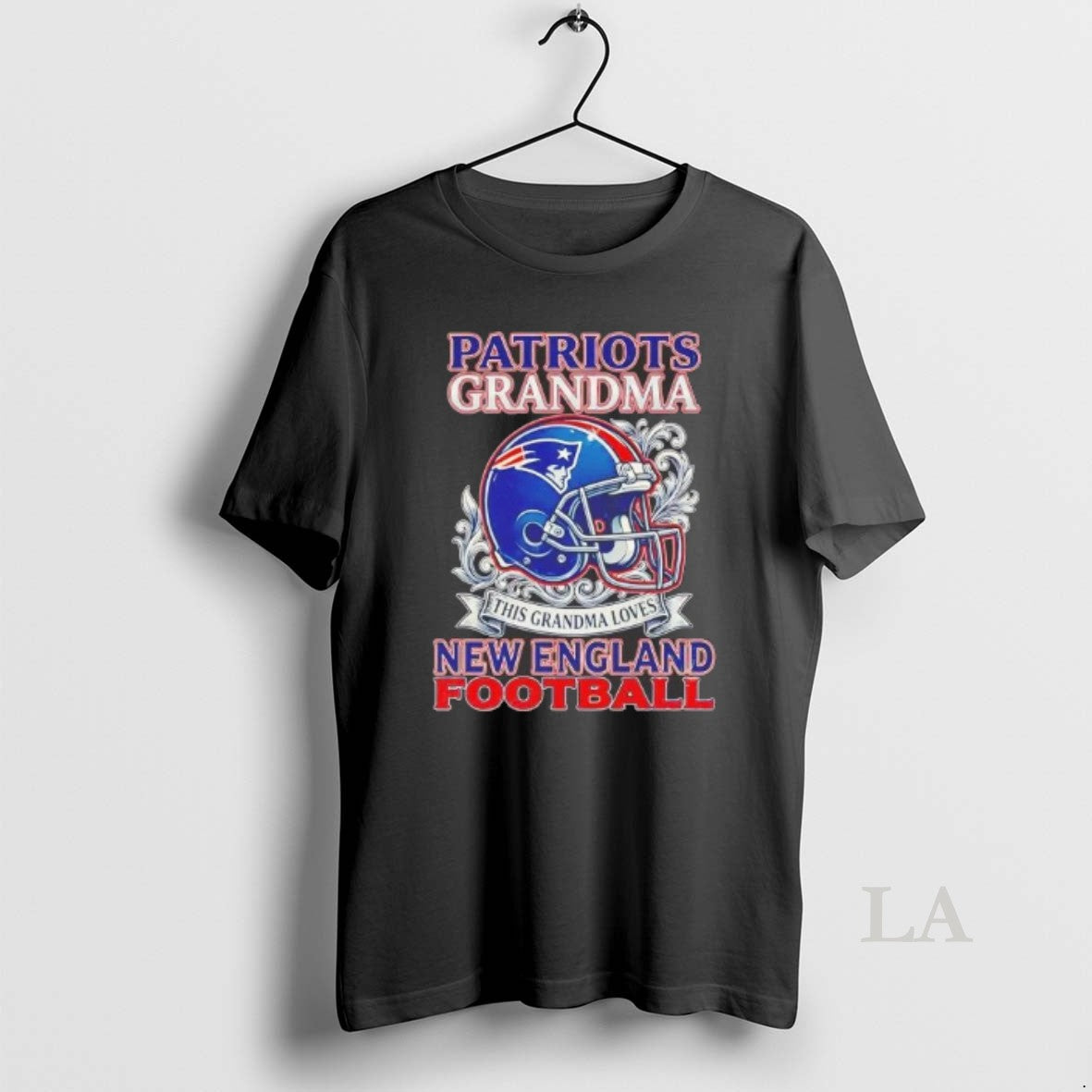 Original Patriots Grandma This Grandma Loves Helmet