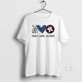 Original Peace Love Astros Houston Baseball Star Logo Graphic