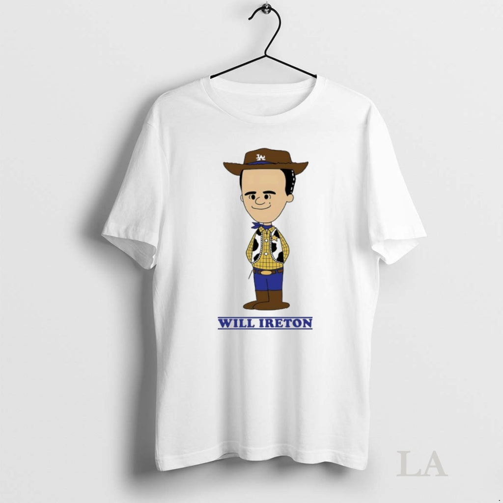 Original Peanuts X Will Ireton Los Angeles Dodgers Cowboy
