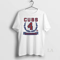 Original Pete Crow Armstrong 4 Chicago Cubs Baseball Name And Number