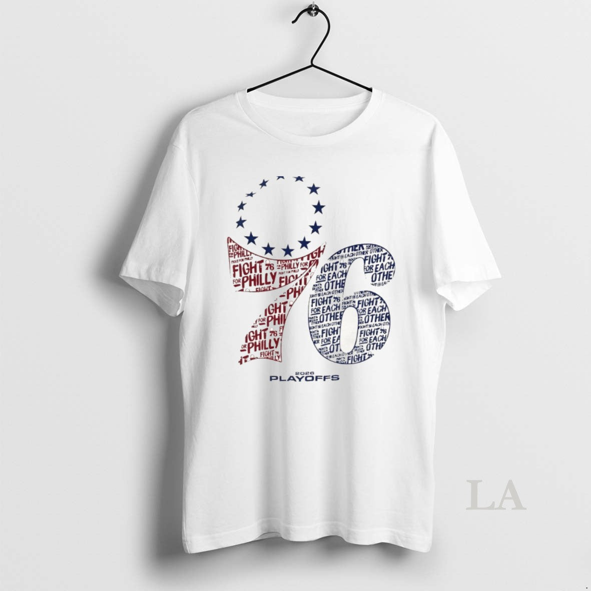 Original Philadelphia 76ers Basketball Fight For Philly 2026 Playoffs