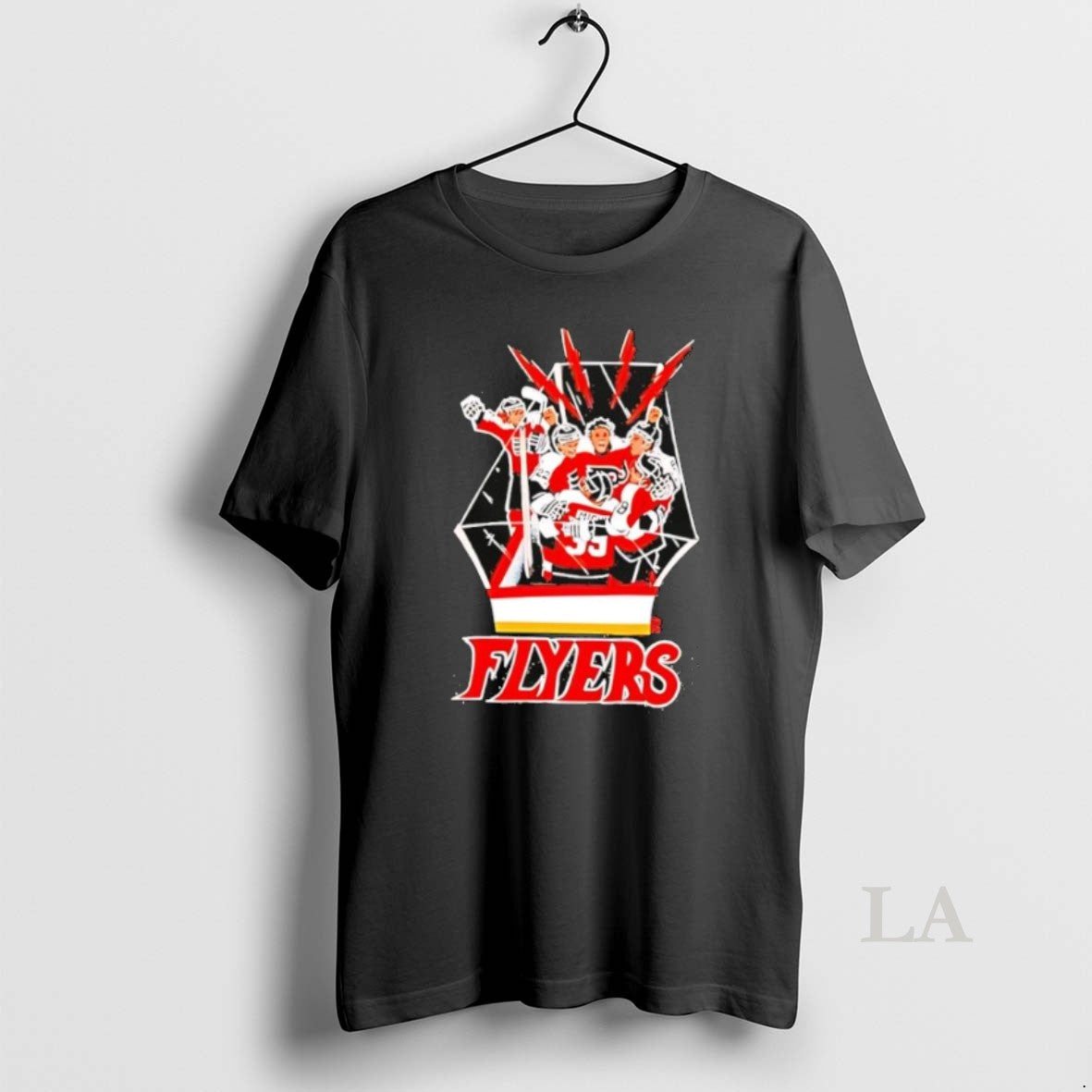 Original Philadelphia Flyers Players Celebration Graphic Nhl Hockey