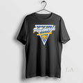 Original Pittsburgh Panthers Football Palm Tree Pattern Inside A Triangle Logo