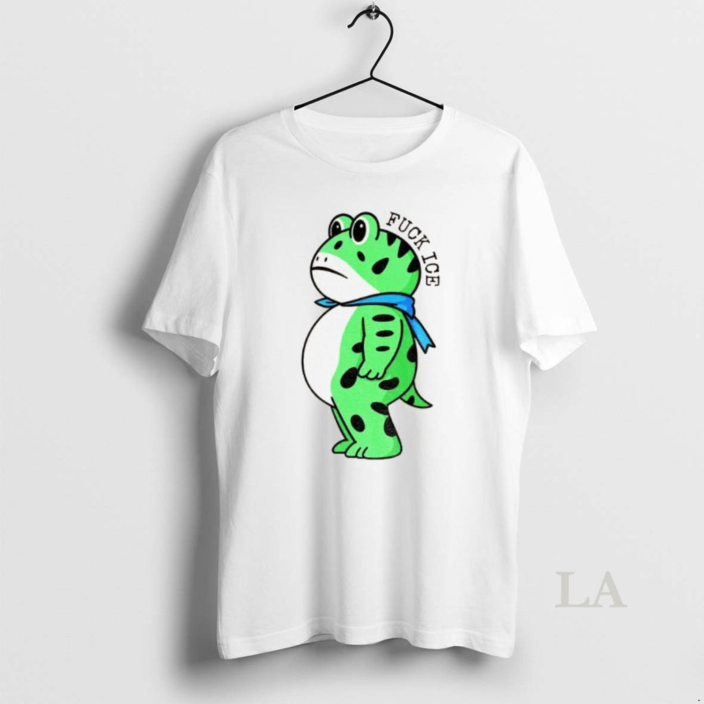 Original Portland Frog Resist Protest Fuck Ice Anti Ice Anti Establishment