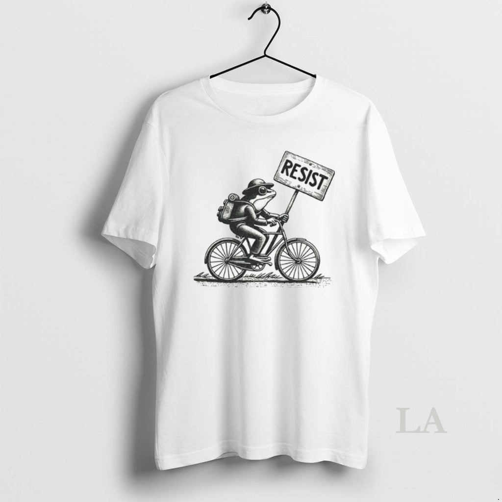 Original Portland Frog Riding Bike Resist