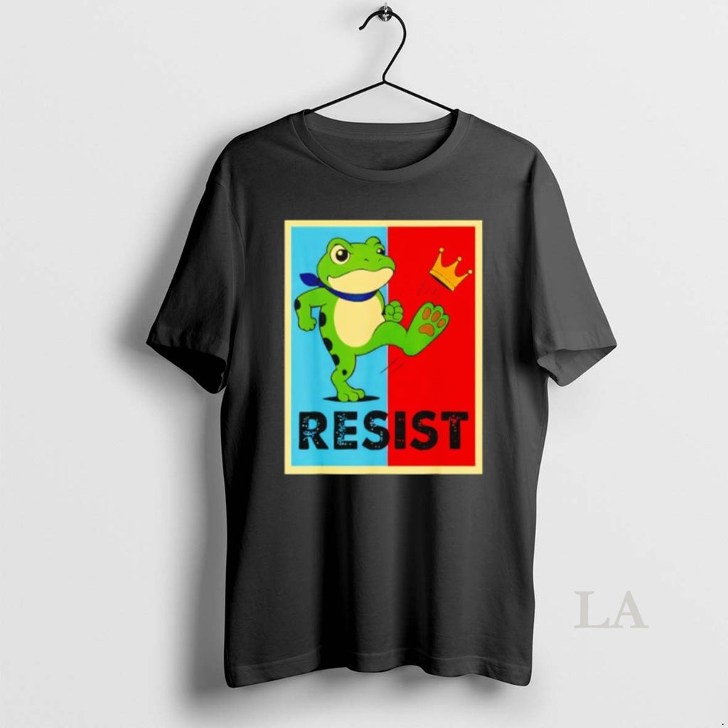 Original Portland Protest No Kings Frog
