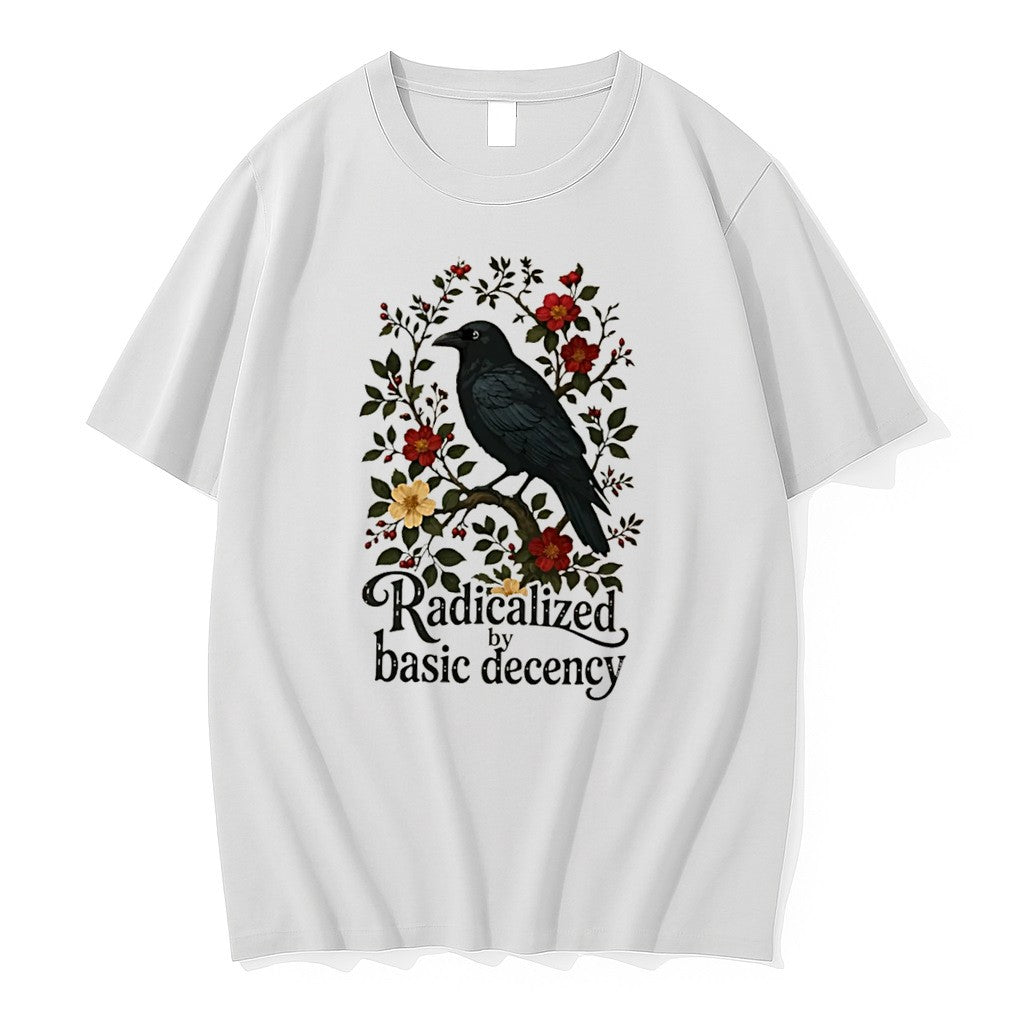 Original Radicalized By Basic Decency Vintage Tee Tshirts Jpg