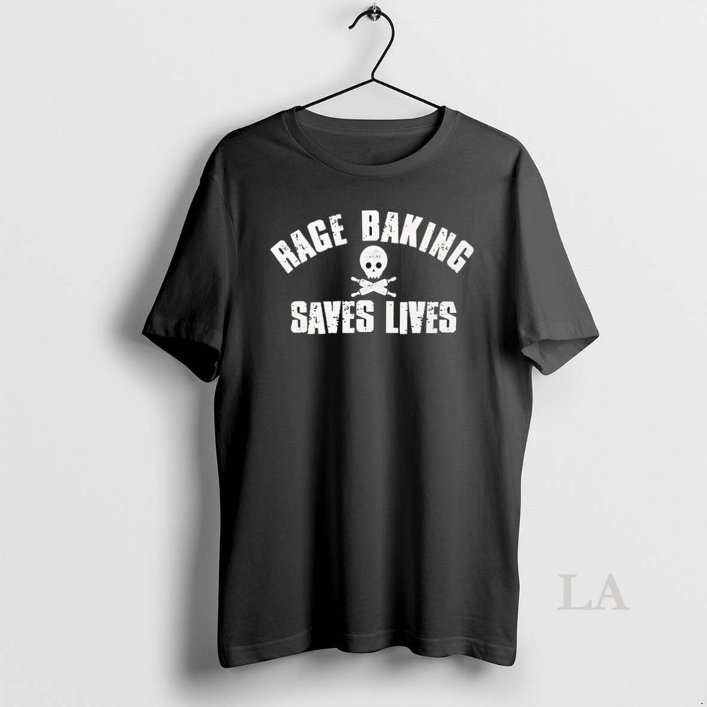 Original Rage Baking Saves Lives Skull