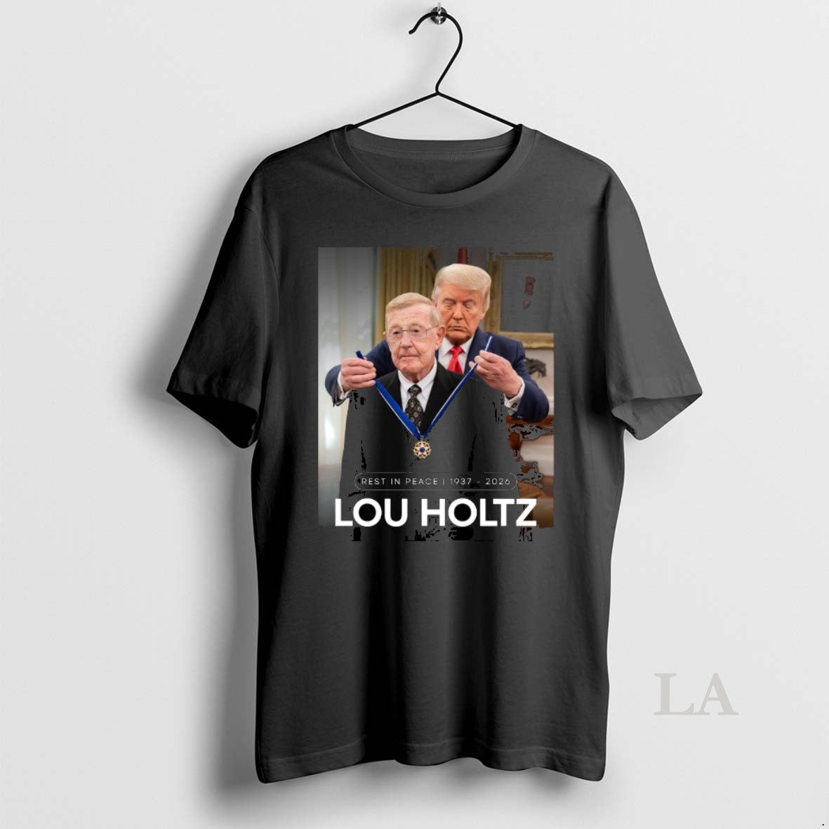Original Rest In Peace Lou Holtz 1937 2026 Trump War Room