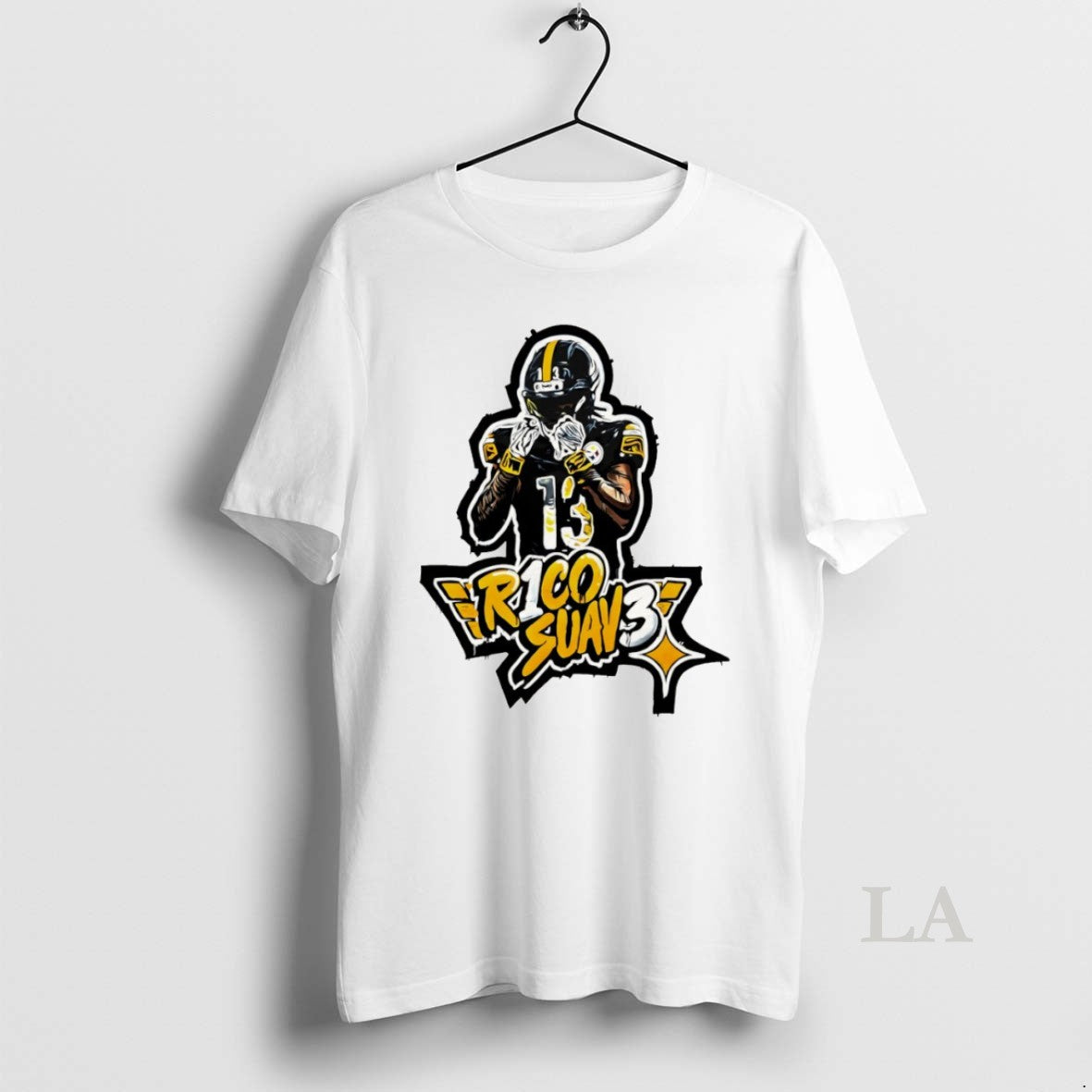 Original Rico Dowdle 13 Pittsburgh Steelers Football Rico Suav3 Vintage