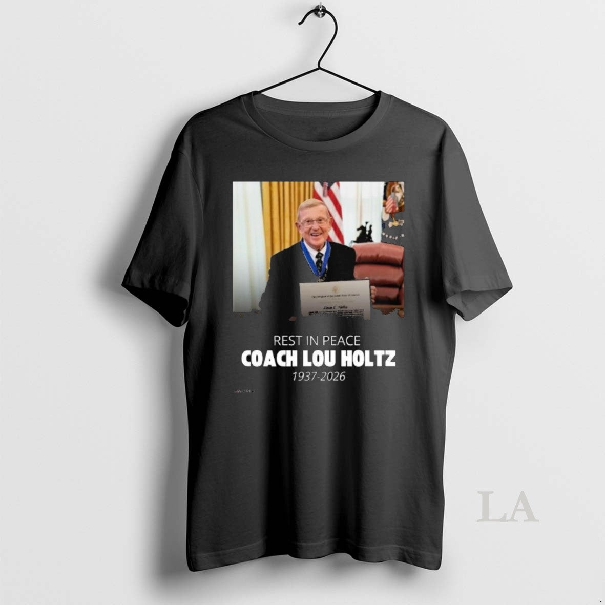 Original Rip Coach Lou Holtz 1937 _e2_80_93 2026 America First Works Long Sleve