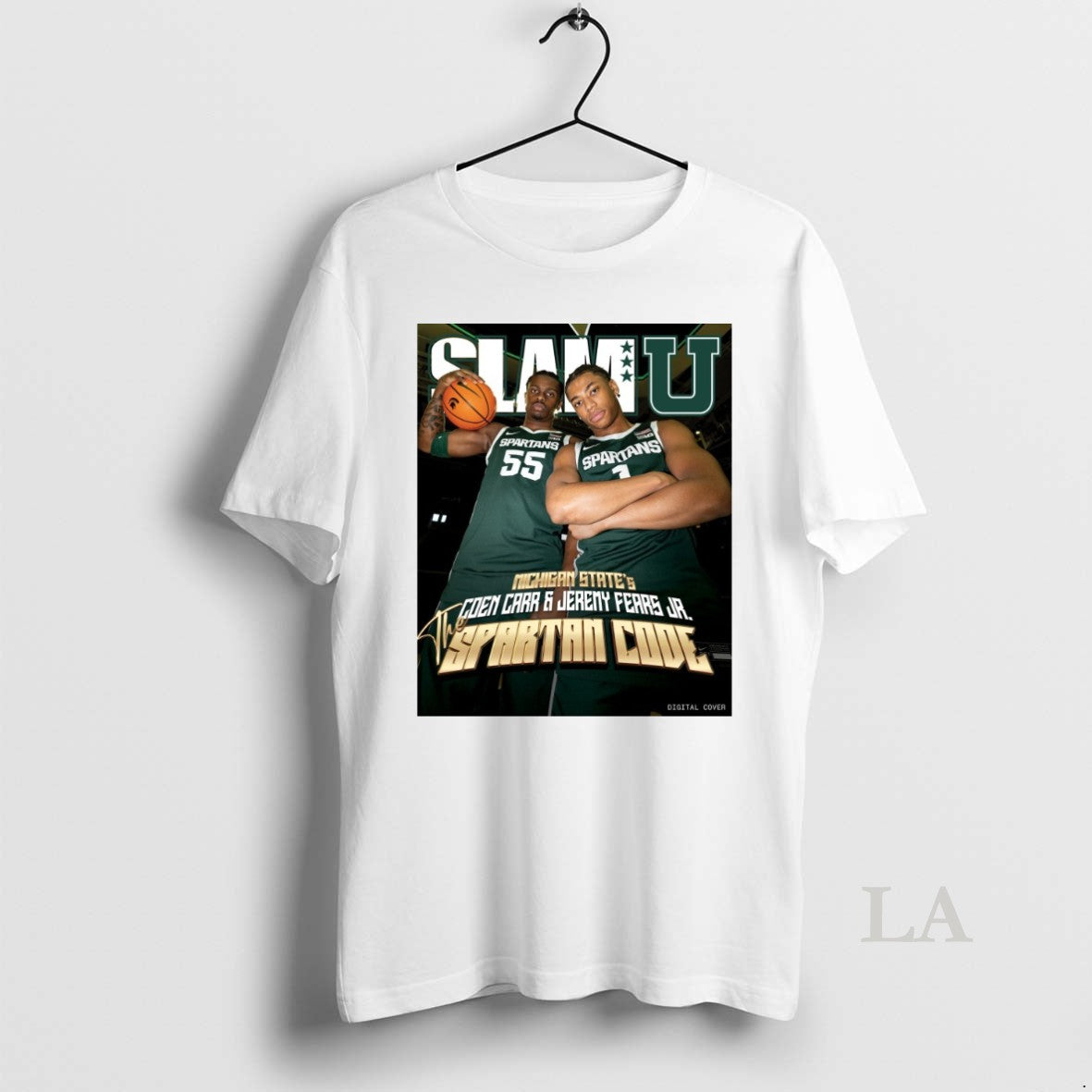 Original Slam Cover Michigan State Spartans Coen Carr And Jeremy Fears Jr