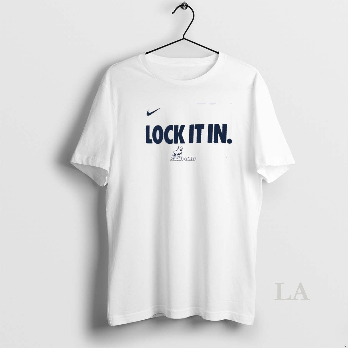 Original Samford University Basketball Lock It In Ncaa Bench