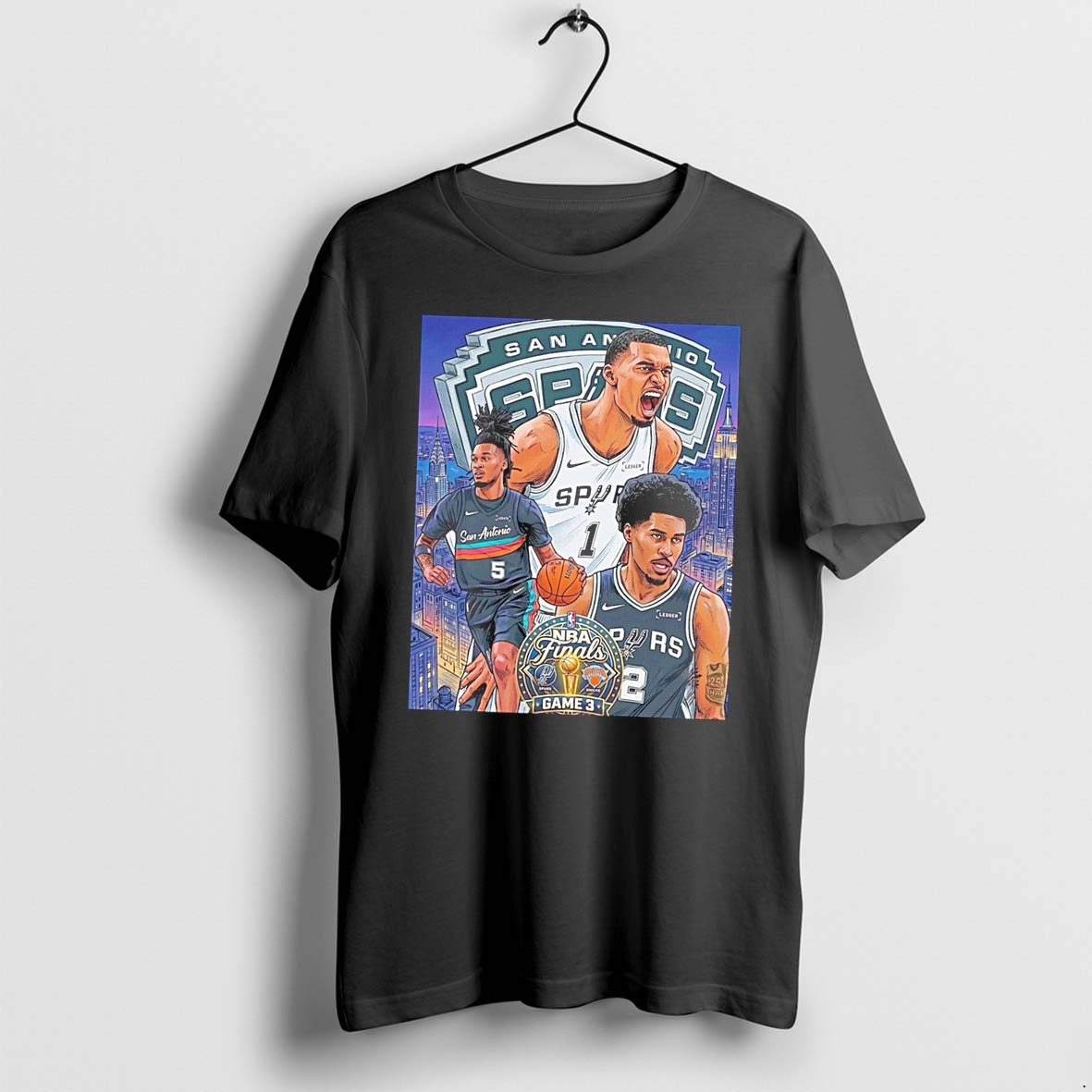 Original San Antonio Spurs Nba Finals Game 3 Graphic Tee Tshirts Jpg