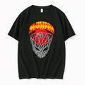 Original San Antonio Spurs Logo Slumped Basketball Graphic Tee Tshirts Jpg