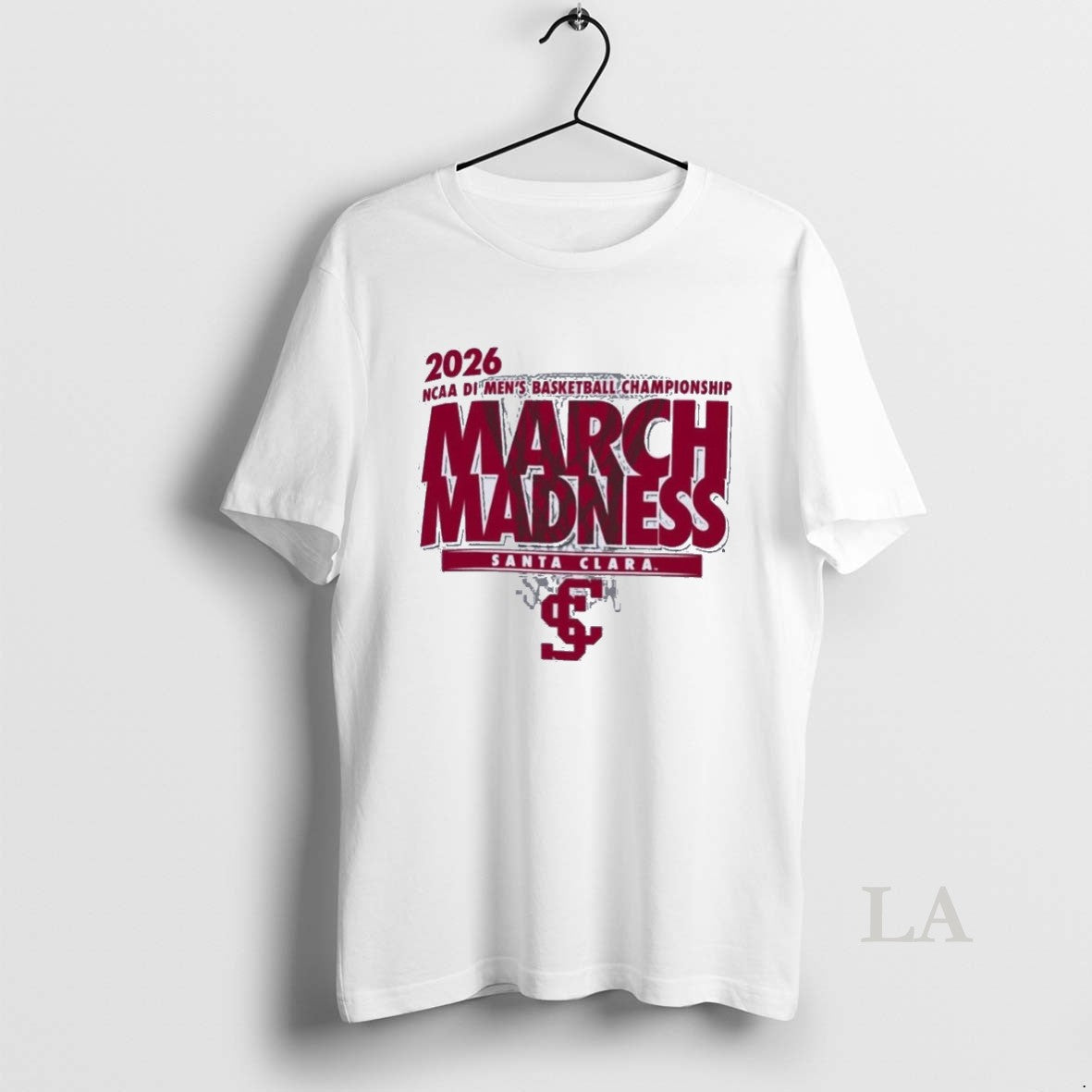 Original Santa Clara Mens Basketball Single Team Ncaa March Madness