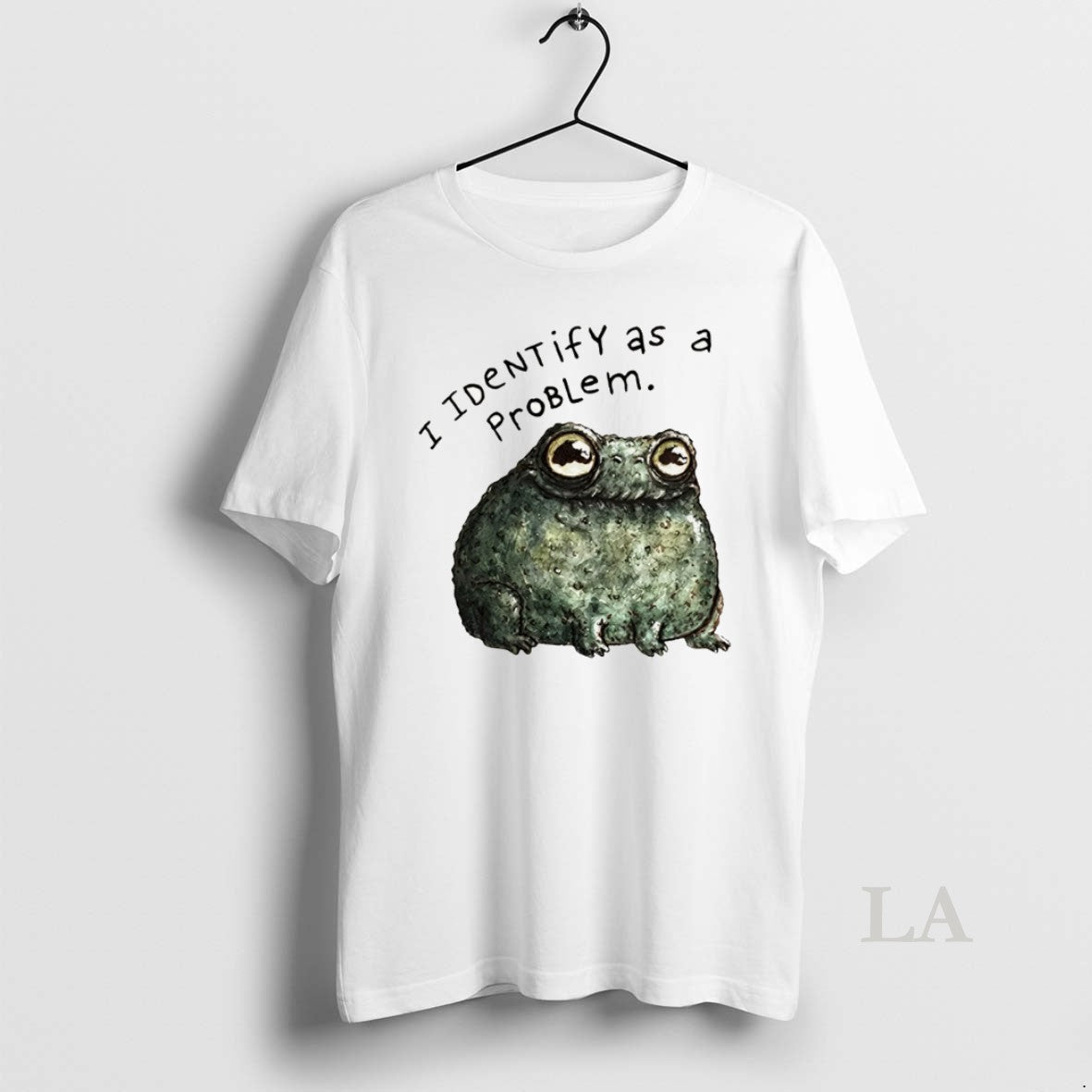 Original Sarcastic Frog Self Deprecating I Identify As A Problem
