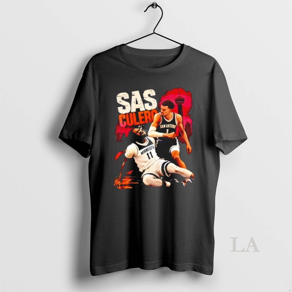 Original Sas Culero Victor Wembanyama Elbow Naz Reid Basketball 90s Style Vintage