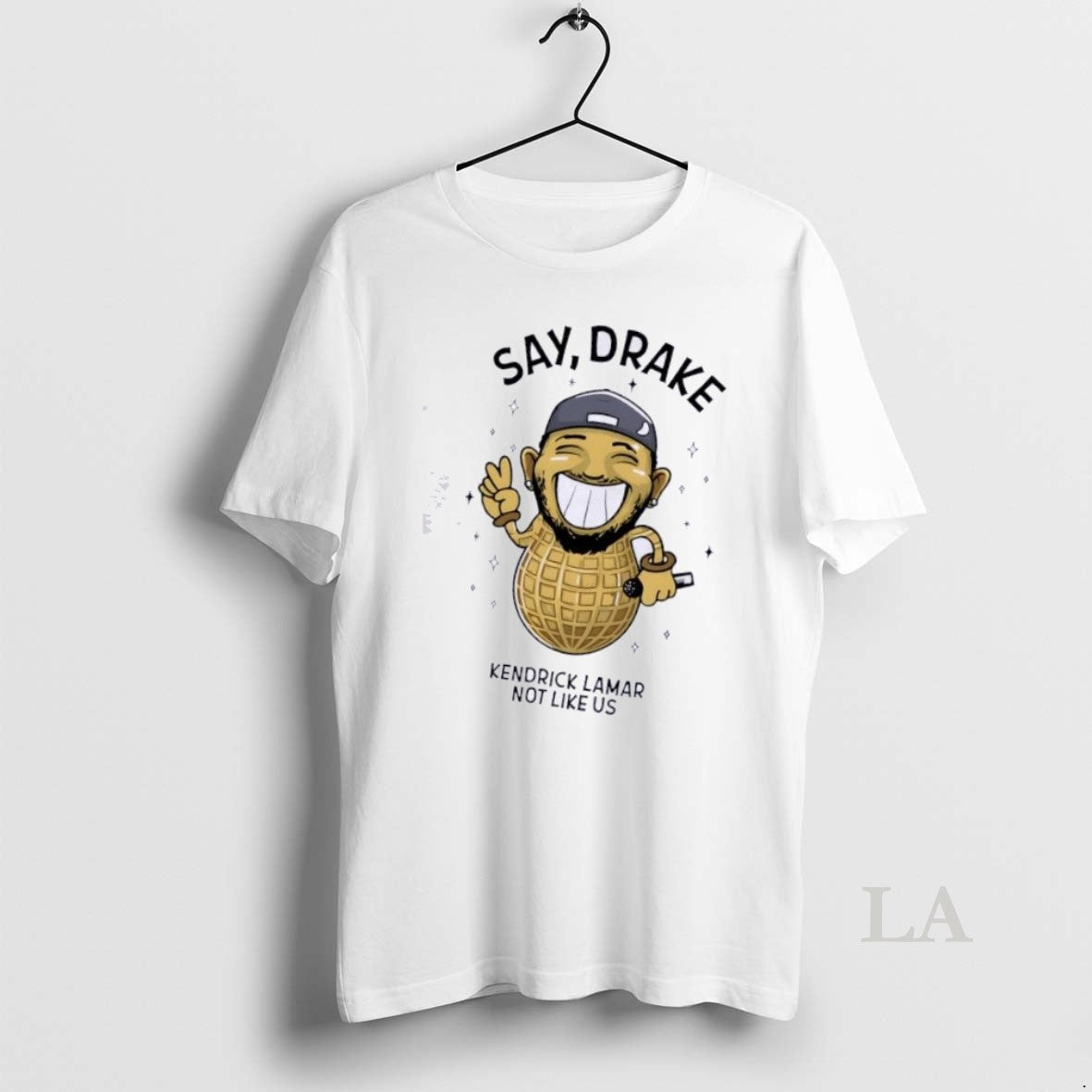 Original Say Drake Kendrick Lamar Not Like Us Caricature