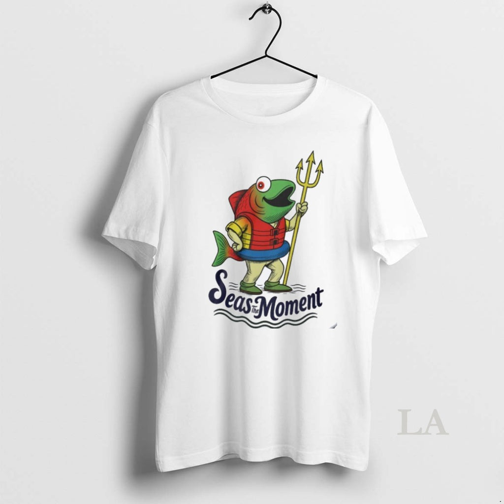 Original Seas The Moment Humpy Salmon Seattle Mariners Holding Trident