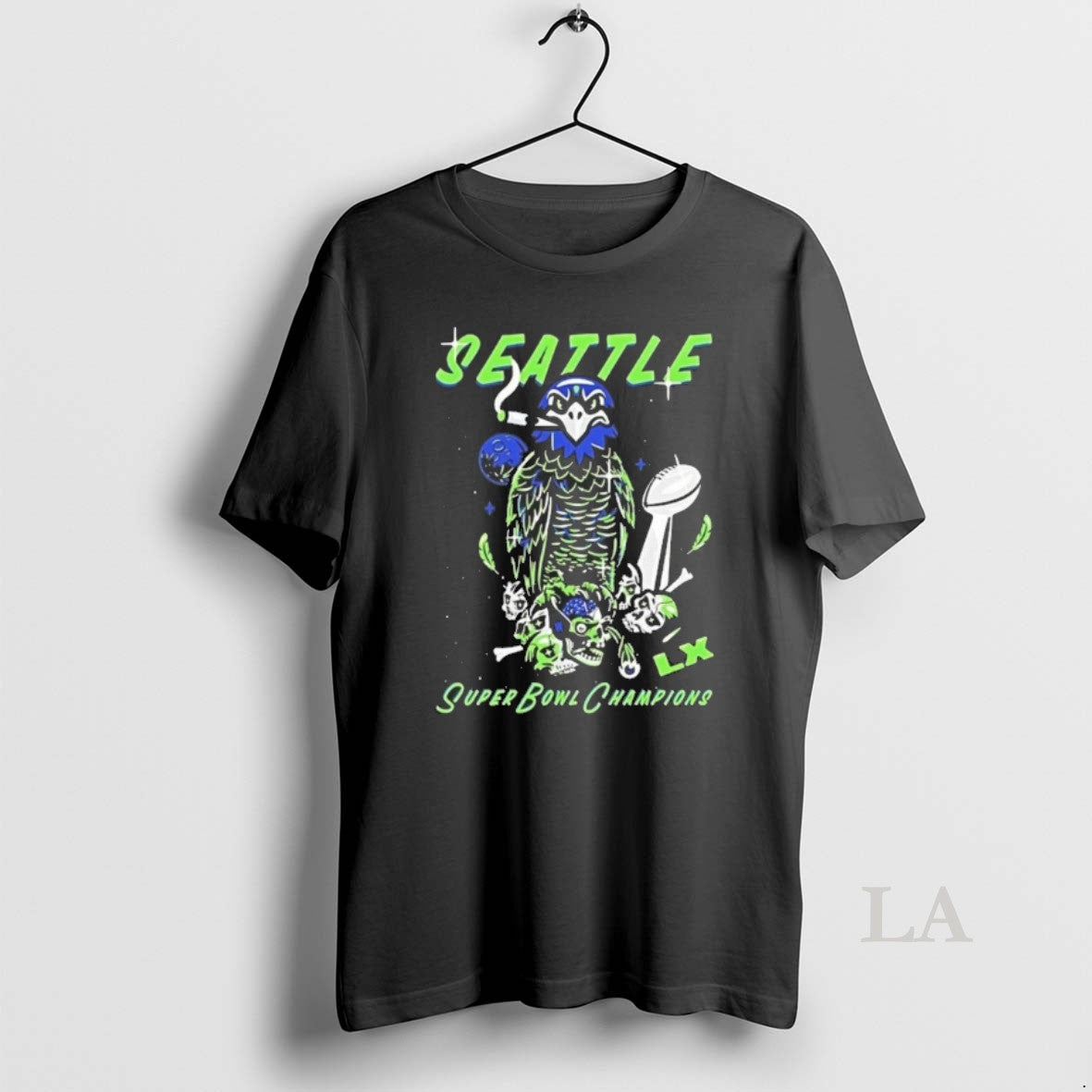 Original Seattle Seahawks Super Bowl Lx Champions Boom Mascot Trophy