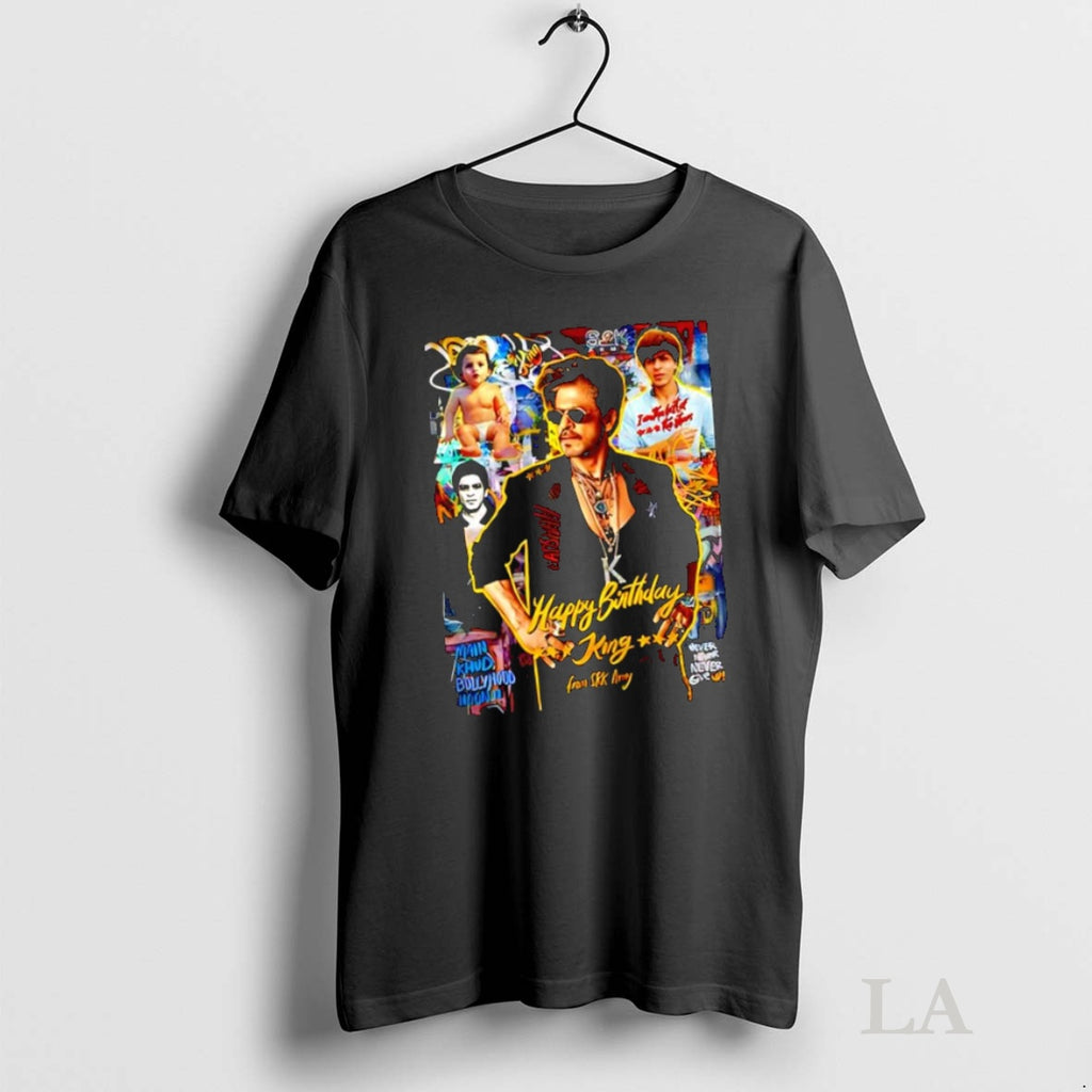 Original Shah Rukh Khan Indian Actor Graphic Happy Birthday
