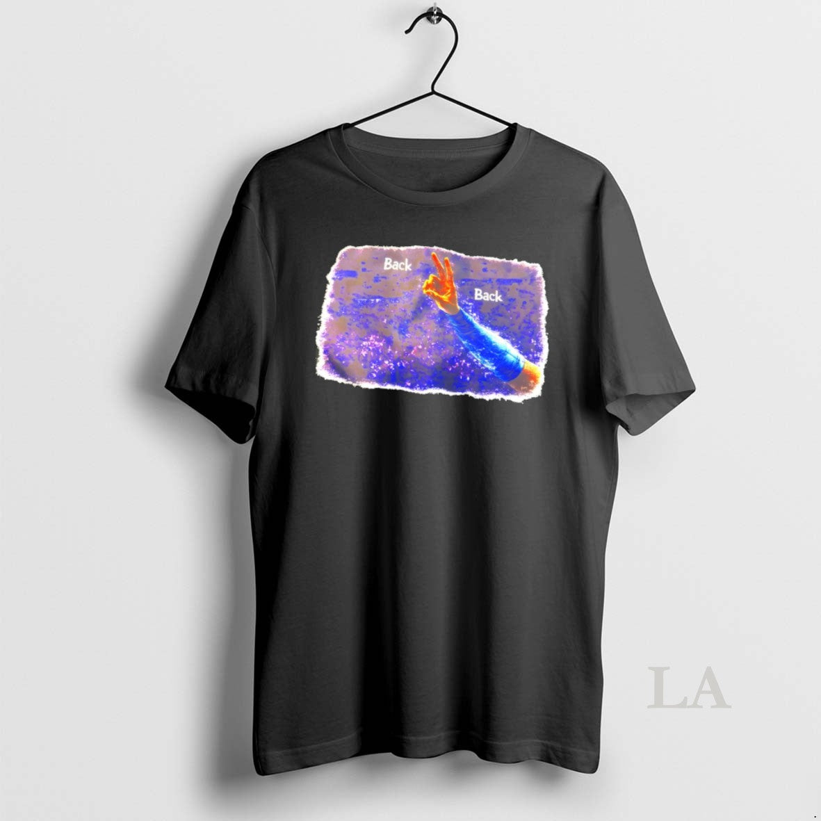 Original Shai Gilgeous Alexander Peace Hand Mvp Back 2 Back Okc Thunder 2026