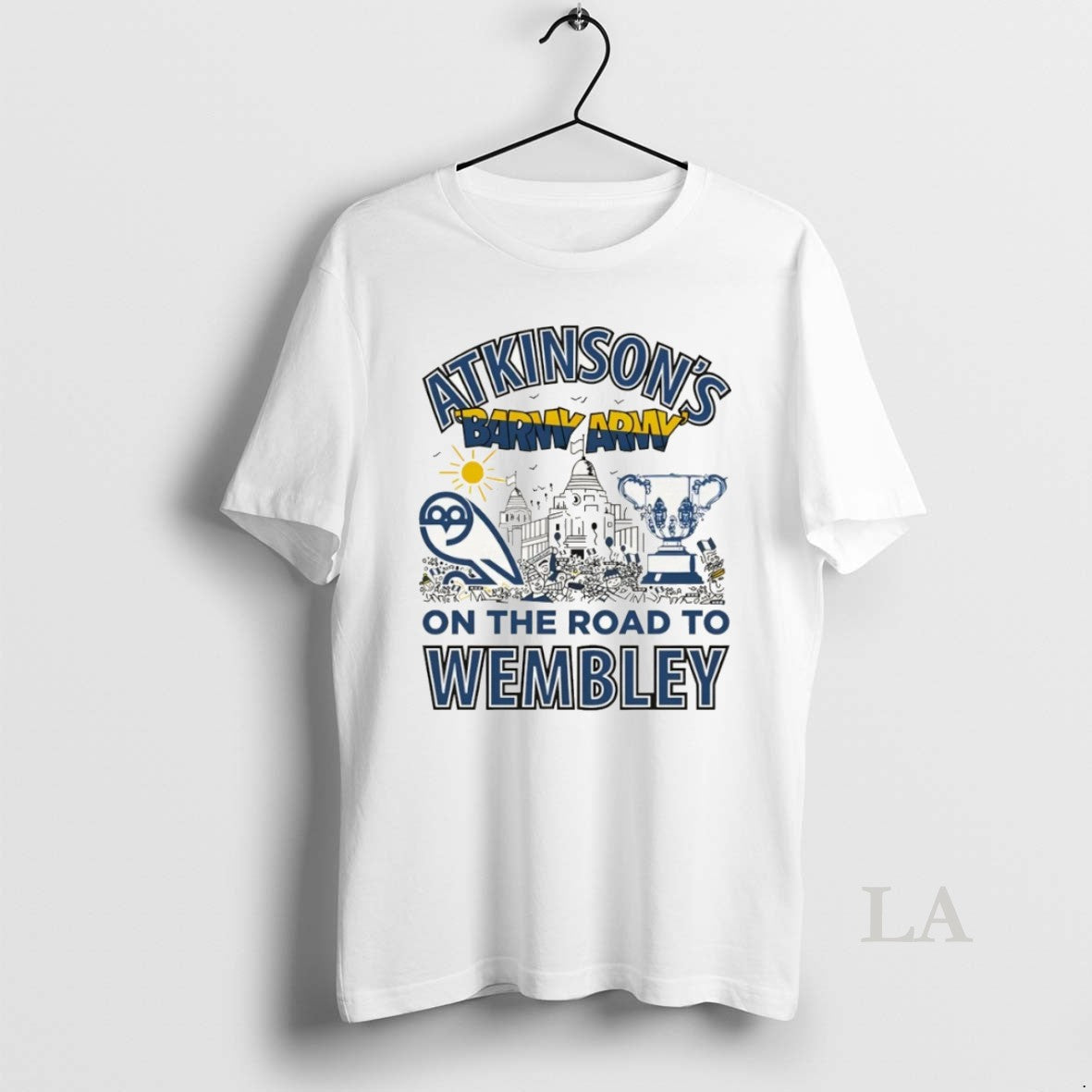 Original Sheffield Wednesday Atkinsons Barmy Army On The Road To Wembley