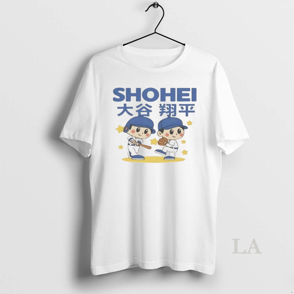 Original Shohei Ohtani Superstar Cartoon Baseball Mlb